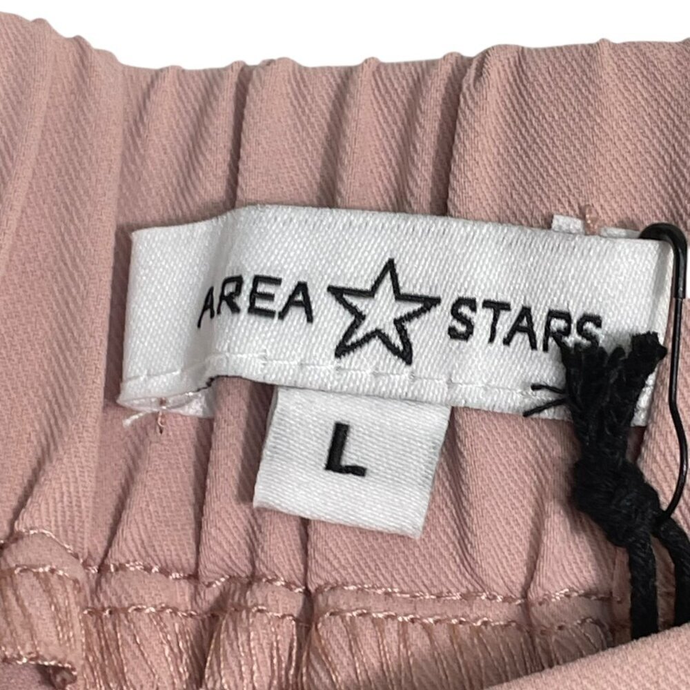 Area Stars Everly High Waist Blush Pink Stretch Trousers NWT Size Large - Picture 4 of 15